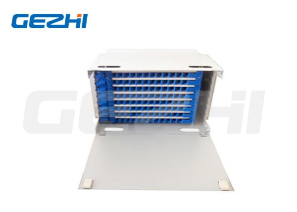 Quality Fiber Distribution Frame Optical Odf 96 Core Sc / Apc Terminal Box Patch Panel for sale