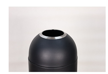 Hot Sale Wholesale Competitive Price Round High-Capacity Trash Bin Top Open Bullet Trash Can