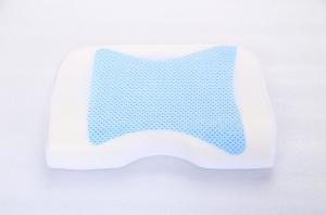 China Orthopedic Bed Memory Foam Pillow With Cooling Gel , Gel Memory Foam Pillow wholesale