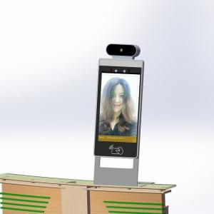 China SIBO 8 Inch Facial Recognition Control Access POE Power Temperature Detection Access Control Terminal wholesale