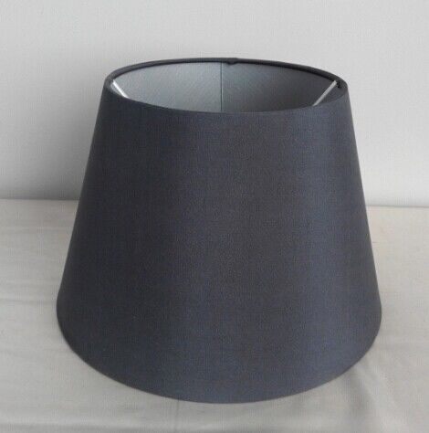 Blue Gold PVC Inner Hardback Lamp Shade H180MM Rolled Edge