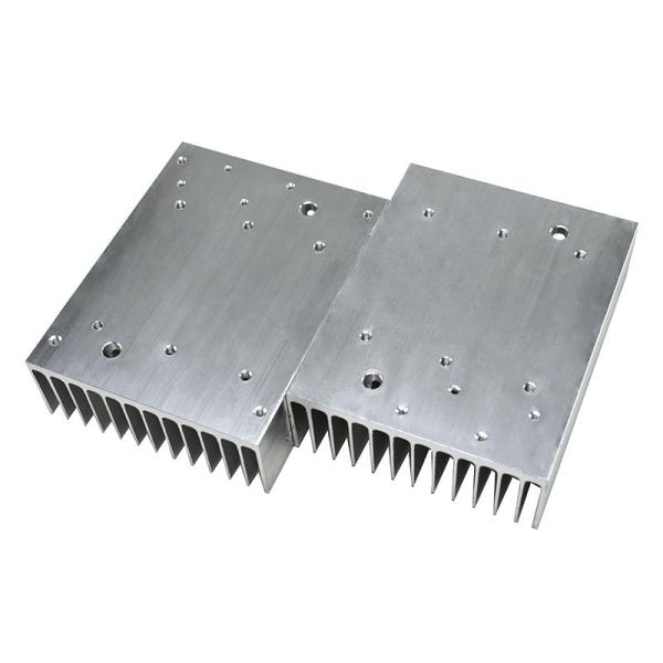 T Profile Aluminum Heat Sink Extrusions Natural Anodizing AL6063 Raw Material