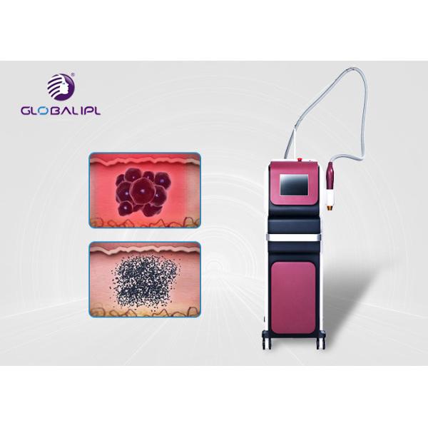 Nd Yag Laser Tattoo Removal Equipment Pico Laser Beauty Machine 1064nm / 532nm Wavelength