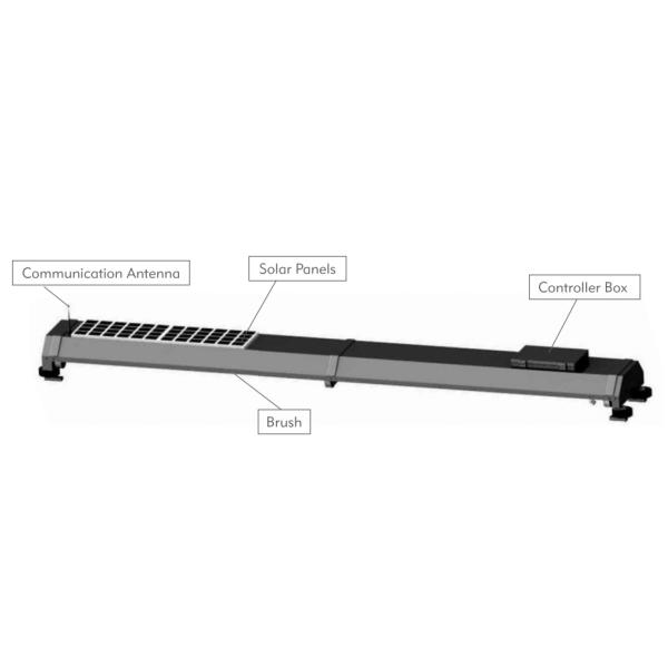 LionRock Automatic Solar Panel Cleaning Robot Intelligent OEM