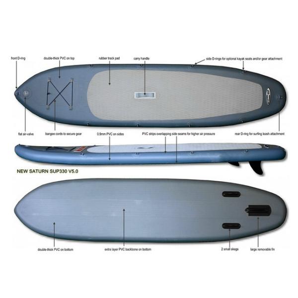 Customized Waterproof Inflatable Stand Up Board For Commercial / Home