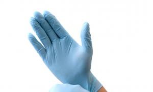 China Odorless Disposable Medical Gloves Nitrile Powder Free Gloves on sale