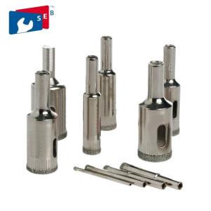 China Ceramic Tile Core Drill Diamond Hole Saw , Electroplated Glass Hole Saw on sale
