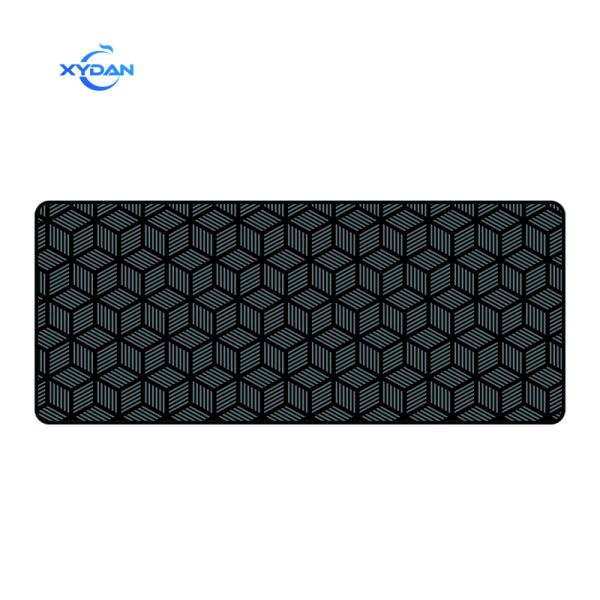 Custom Xxl Xl Large Big Black Lattice Sublimation Rubber Gaming Mouse Pads for Gamers