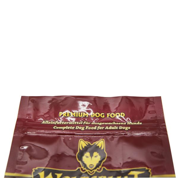 5kg Plastic Side Gusset Recycle Dog Food Bags 180 micron Gravure Printing