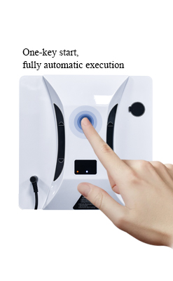 Household Window Cleaner Robot with Smart Spray and Intelligent Cleaning Features