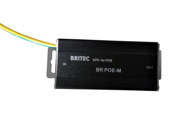 Quality SPD 48V RJ45 Surge Arrestor 100M 1000M Ethernet poe lightning data  Surge Protector China data surge protector supplier cat 6 spd for sale