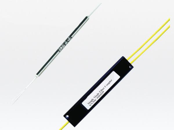 Quality Low Polarization 1x2 5/95 Fused Fiber Coupler for sale