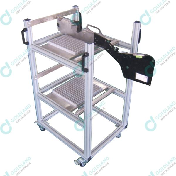 Universal Stainless Steel SMT Machine Feeder Storage Trolley