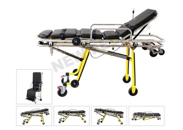 Quality Multi Functional Folding Ambulance Trolley Stretchers Chair For Hospitals for sale