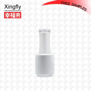China Round Empty Nail Polish Container Bottles Coating Customized Logo wholesale
