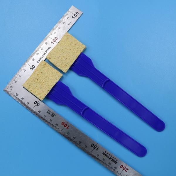 Quality High Absorbency Environmental Surface Sampling Foam Swabs Cellulose Stick Mounted Sponge Swab  for Laboratory for sale