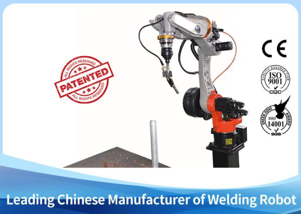 Quality 6 axis industrial robot welding with laser seam tracking, arc welding robot for sale