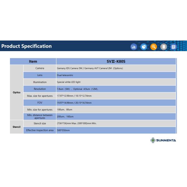 Sunmenta automatic AOI Stencil Mask Inspection Machine System SVII-K80S for 736*736 stencil frame size