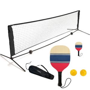 Buy cheap Customized Portable Pickleball Net 300cm Wooden Pickleball Paddles from wholesalers
