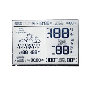 China Custom Liquid Crystal Display , Digit 7 Segment Lcd Display For Meter wholesale