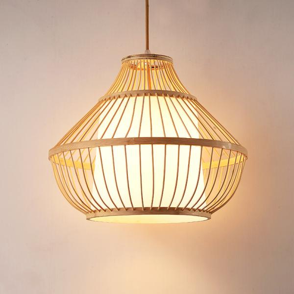 Wicker pendant Lamp shade For Kitchen Dining room Lighting Fixtures (WH-WP-11)