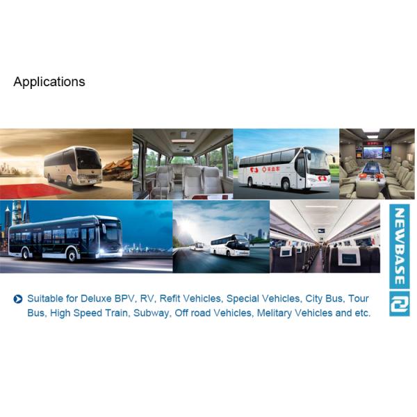 IP43 PP Plastic Bus Air Purifier Personalized For TVOC Cleaning