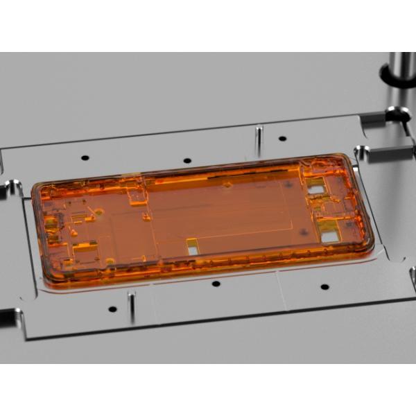 Transparent middle frame (1*1)/ Cold runner / Three-plates mold No.22676
