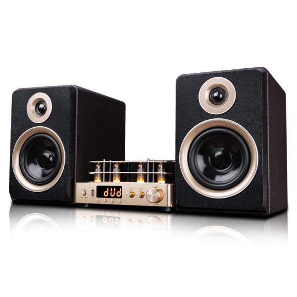 Dynamic Bluetooth Bookshelf Speakers with Enhanced Bass and Wide Frequency Range