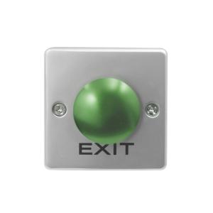 China R53M3G NO/NC/COM Suface-Mount Zinc Alloy Door Release Push Button,With Green Mushroom button on sale