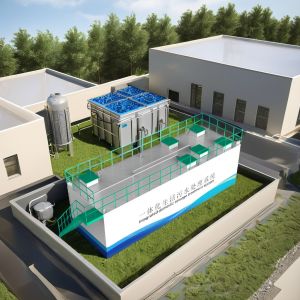 High Quality Industrial Domestic Waste Water Sewage Treatment Plant Equipment