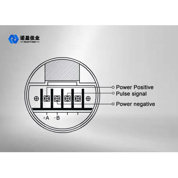 High Precision Turbine Flow Meter Sensor Good Repeatability 1000m