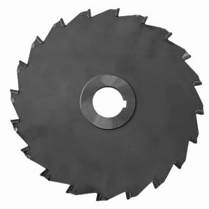 China 200mm Side Milling Cutter 20 Straight Tooth Metal Carbide Tipped End Mills Cutter wholesale