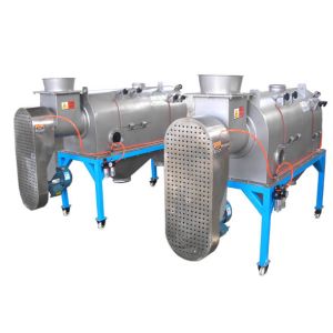 Horizontal Rotary Sifter Screens Air Classifier Machine