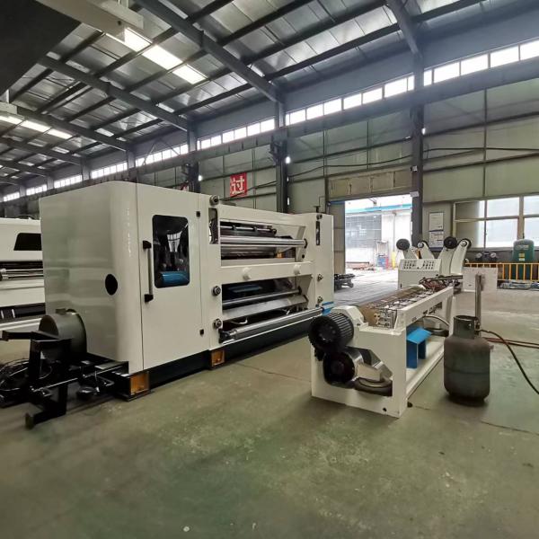 High Speed 220v Single Facer Machine High Efficient Cassette Type