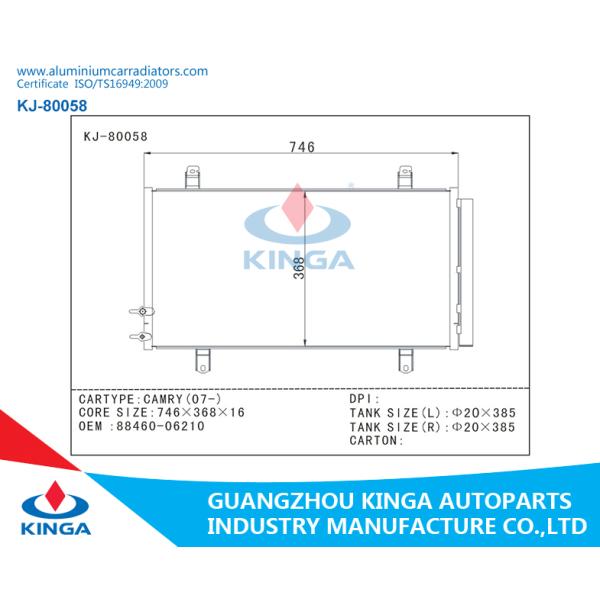 Toyota Camry (07-) Auto AC Condenser Replacement OEM 88460-06210
