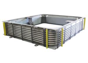 China Pipeline Rectangular Expansion Joint , Stainless Steel Expansion Bellows wholesale