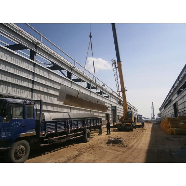 Waterproof Flameproof Prefab Steel Warehouse Building Q355 Q235 Frame