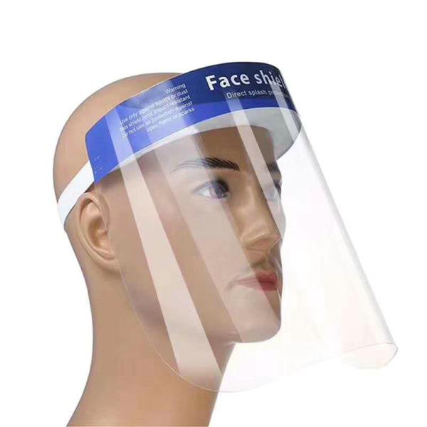 Transparent Laboratory Face Shield Protective Face Shield Mask With Ce Certificaiton