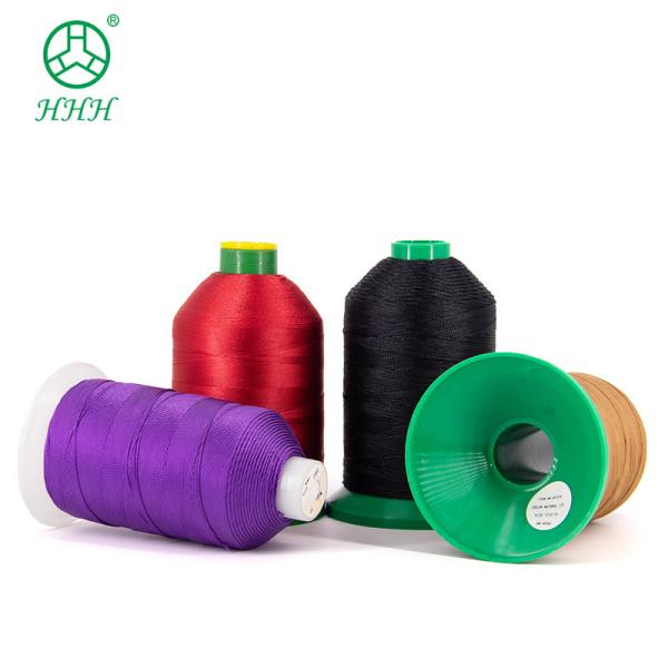 Quality OEM ODM Accepted 4ply High Tenacity Polyester Bonded Thread for Shoes for sale