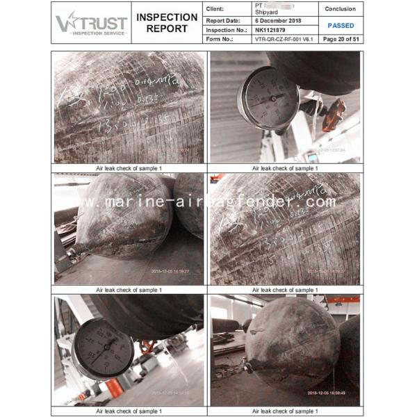 Marine Inflatable Marine Air Bag High Pressure Air Bags For Launching Ship