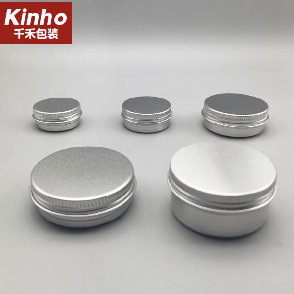 10-150g Aluminium Screw Top Containers Screw Top Metal Cans For Tea