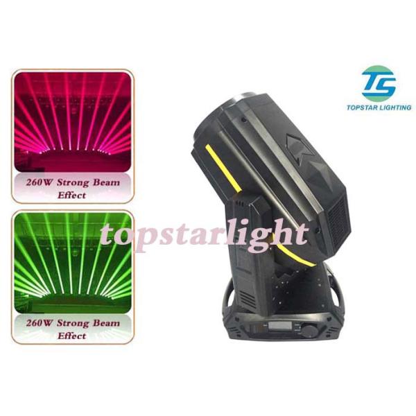 Super Brightness Strong Beam Black Case 260w 10r Sky Beam Light Double Prisms sharpy moving head light