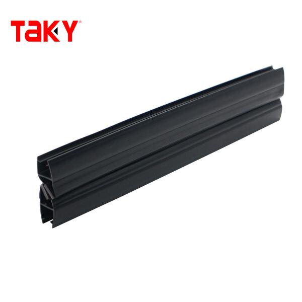Clear Bottom PVC Shower Door Seal Strip 8-10mm Weatherproof
