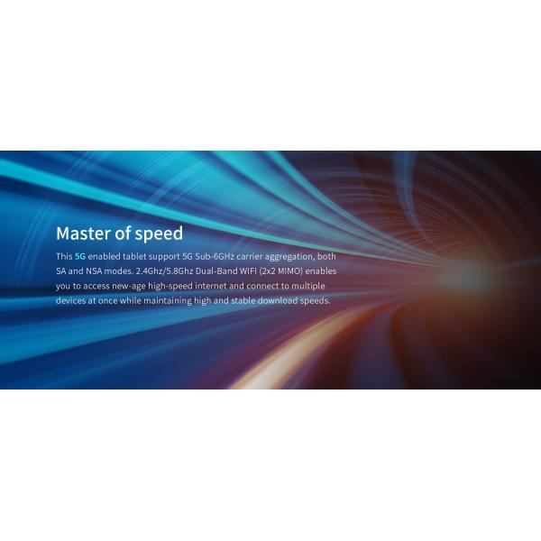 Industrial 10.1 Inch Rugged Android Tablet with IP65 Certification NFC 5G and 4G GSM