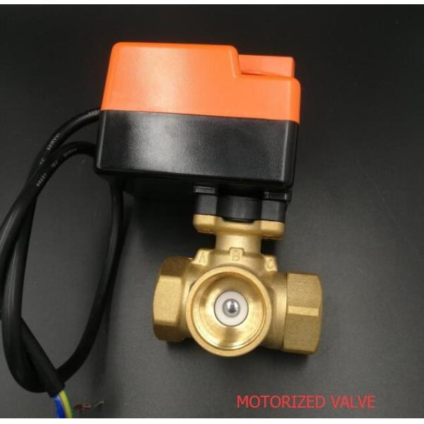 Dust Proof Fcu Actuator Valve / Fan Coil Motorized Valve With Electric Activator