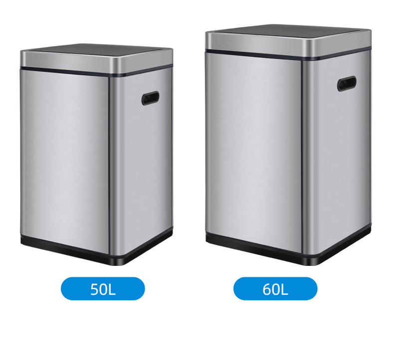 60L Touch-Free Intelligent Trash Bin Automatic Kitchen Intelligent Trash Can