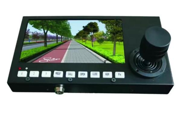 Quality Recoda Tft Color 7 Inch 350nit LCD Car Monitor With PTZ Controller for sale