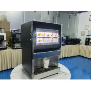 Stainless Steel 201 Automatic Desktop Coffee Vending Machine With Grin