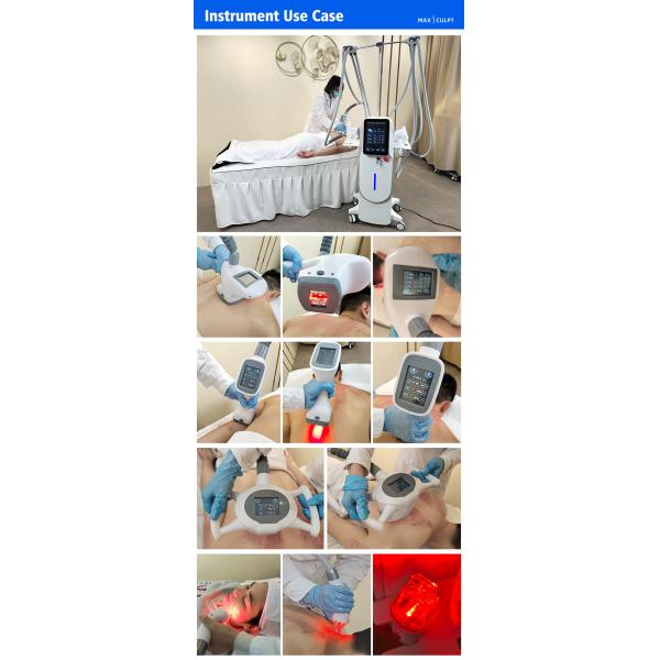 GOMECY Vela Body Slimming Vacuum RF Cavitation Roller Laser Skin Beauty Weight Loss