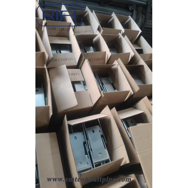 RIFI Strut Channel Fitting Carbon Steel Galvanized Single Channel Post Base Solar Bracket